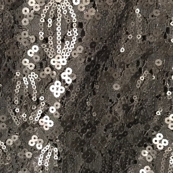 Calvin Klein Dresses & Skirts - Calvin Klein black sequin dress- 4p petite